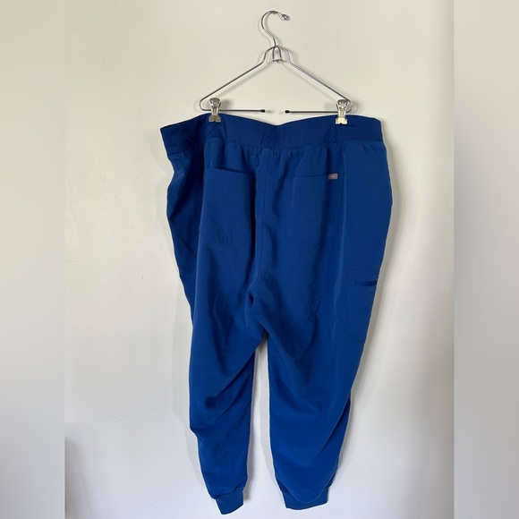 BNWOT Winning Blue High Waisted Zamora Jogger Scrub Pants Size 4XL - Picture 8 of 11